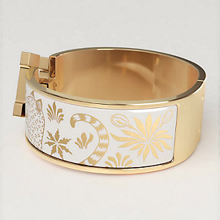 Clic Clac H Les Leopards bracelet | Hermès Netherlands